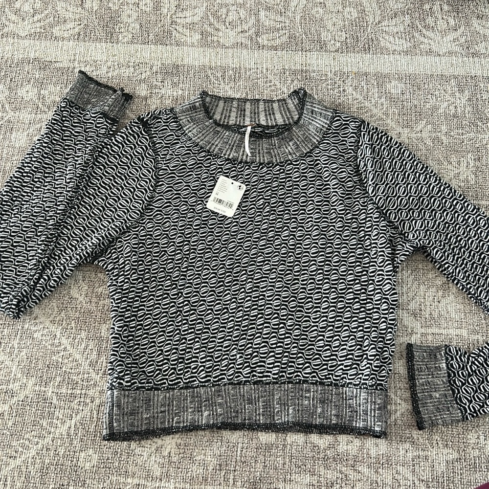 Free People mock neck long sleeve